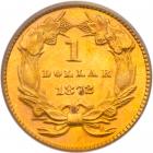 1872 $1 Gold Indian PCGS Proof 65 - 2