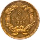 1889 $3 Gold - 2