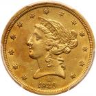 1839-D $5 Liberty