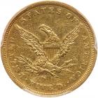 1842-D $5 Liberty. Sm Date PCGS AU53 - 2