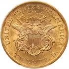 1861 $20 Liberty PCGS AU58 - 2