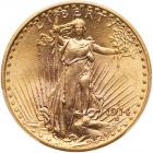 1914-D $20 St. Gaudens PCGS MS63