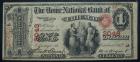 Original Series, $1 National Bank Note. First Charter. The Home NB of Chicago, Ill