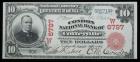 1902, $10 National Bank Note. Red Seal. Condon NB of Coffeyville, Kansas - 2