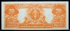 1906, $20 Gold Certificate - 2