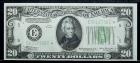 1934, $20 Federal Reserve Star Note. Richmond