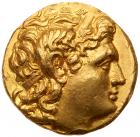 Thracian Kingdom. Lysimachos. Gold Stater (8.45 g), 306-281 BC Nearly Mint State