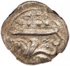 Phoenicia, Byblos. 'Ozba'al. Silver Shekel (13.20 g), ca. 400-365 BC