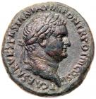 Titus. AE As (10.73 g), as Caesar, AD 69-79 Sharpness of VF