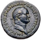 Vespasian. AE Sestertius (26.38 g), AD 69-79 About EF