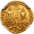 Constantine VII and Romanus I, 913-944. Gold Solidus (4.31g) - 2