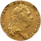 Great Britain. Guinea, 1793 NGC AU58