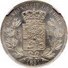 Belgium. 5 Francs, 1851 NGC MS63 - 2