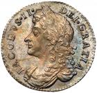 Great Britain. Sixpence, 1686 NGC AU58