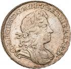 Great Britain. Halfcrown, 1720 over 1717 NGC Unc