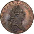 Great Britain. Pattern Halfpenny, 1790 NGC PF62 BR