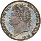 Great Britain. Crown, 1821 NGC MS63