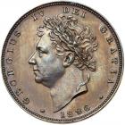 Great Britain. Bronzed Proof Farthing, 1826 NGC PF63 BR