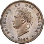 Great Britain. Penny, 1827 NGC MS61 BR