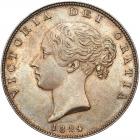 Great Britain. 'Young Head' Halfcrown, 1844 NGC MS63