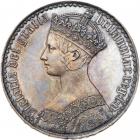 Great Britain. 'Gothic' Crown, 1847 NGC Proof 61