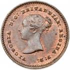 Great Britain. Quarter Farthing, 1852 NGC MS64 RB