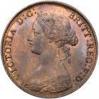 Great Britain. Halfpenny, 1870 NGC MS64 BR