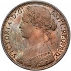 Great Britain. Penny, 1873 NGC MS65 BR