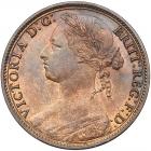 Great Britain. Penny, 1880 NGC MS64 RB