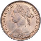 Great Britain. Penny, 1881-H NGC MS64 RB