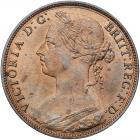 Great Britain. Penny, 1882-H NGC MS64 RB