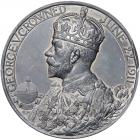 Great Britain. Coronation Medal struck in Lead, 1911 Unc