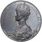 Great Britain. Coronation Medal struck in Lead, 1911 Unc - 2