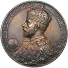 Great Britain. Official Silver Coronation Medal, 1911 Choice Unc