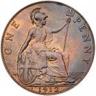 Great Britain. Penny, 1912-H NGC MS65 RB - 2