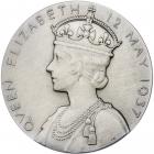 Great Britain. Matte Proof Coronation Medal, 1937 - 2