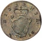 Ireland. Halfpenny, 1736 - 2