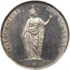 Italian States: Lombardy. 5 Lire, 1848-M NGC MS63