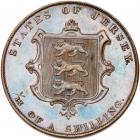 Jersey. Proof/Specimen One Thirteenth of a Shilling (Penny), 1841 - 2