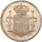 Puerto Rico. 5 Centavos, 1896-PGV NGC MS64 - 2