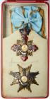 Romania. Order of Carol, Grand Cross set of Insignia complete with original sash and case