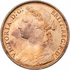 Great Britain. Penny, 1875 NGC MS65 RB