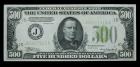 1934, $500 Federal Reserve Note. LGS. Legacy Choice About New 58