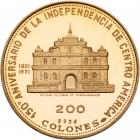 Salvador. 100 and 200 Colones, 1971 Choice Brilliant Proof - 2