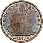 1873 Liberty Seated 50C. Arrows NGC Proof 65