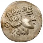 Eastern Europe, Imitating Thasos. Late 2nd-1st centuries BC. Silver Tetradrachm (16.78 g)