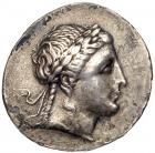 Aiolis, Myrina. Silver Tetradrachm (14.86 g), ca. 155-145 BC VF