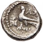 Philistia, Askalon. Silver Hemidrachm (1.15 g), 2nd century BC About VF - 2