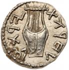 Judaea, Bar Kokhba Revolt. Silver Zuz (3.11 g), 132-135 CE Superb EF - 2