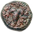 Judaea, Bar Kokhba Revolt. AE Small Bronze (6.93 g), 132-135 CE EF - 2